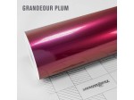Grandeur Plum lesklá metalická fólia  -  RB05